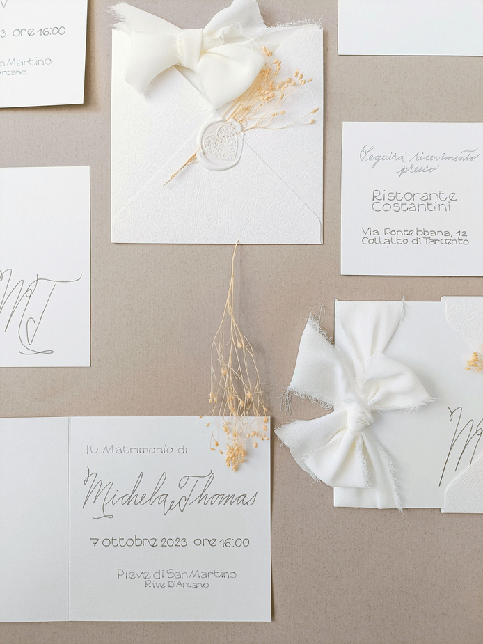 wedding stationery partecipazioni nozze inviti matrimonio dipinte a mano e calligrafate
